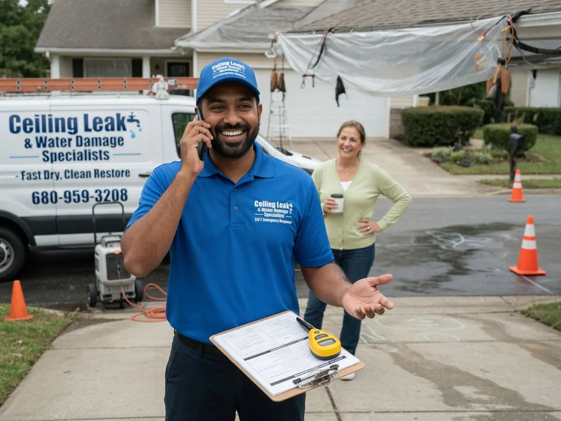 Ceiling Leak Cleanup Saluda, SC FAQs